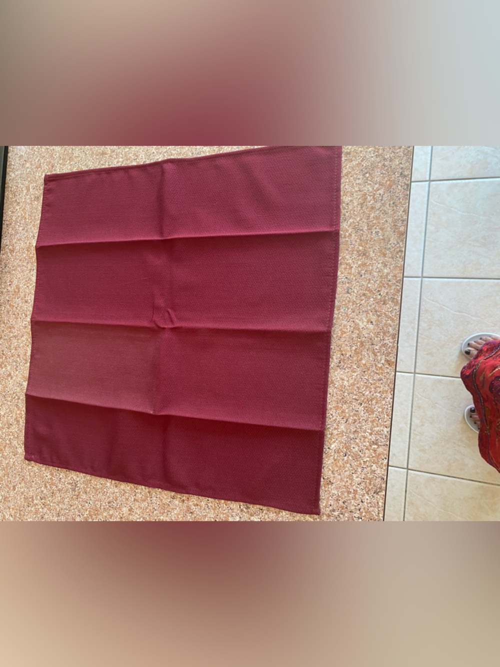Burgundy Table Napkin - Home Dining Table Linen